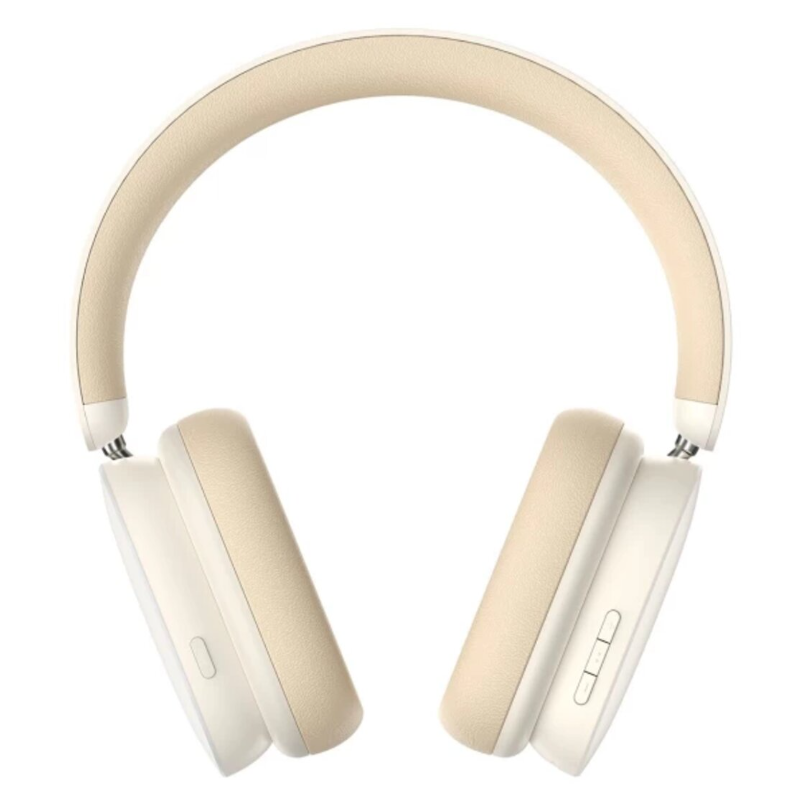 Безпровідна гарнітура Baseus Bowie H1 Noise-Cancelling Wireless Headphones Rice White - 2