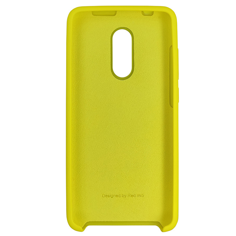 Чохол Silicone Case for Xiaomi Redmi 5 Yellow (4) - 3