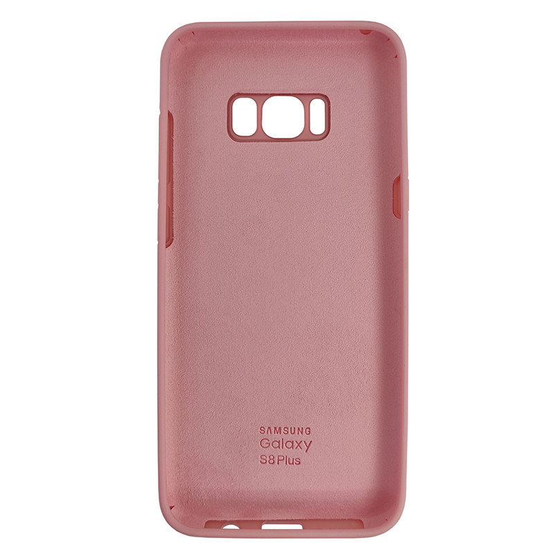 Чохол Silicone Case for Samsung S8 Plus Pink (12) - 3