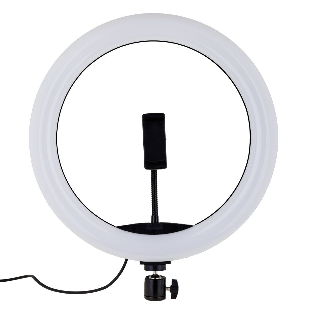 Кільцева лампа RGB MJ33 33cm Black - 1