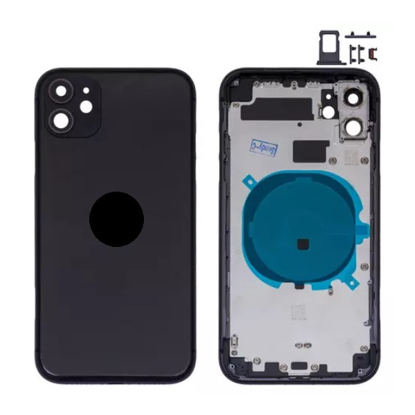 Корпус для iPhone 11, High Copy, Black - 1