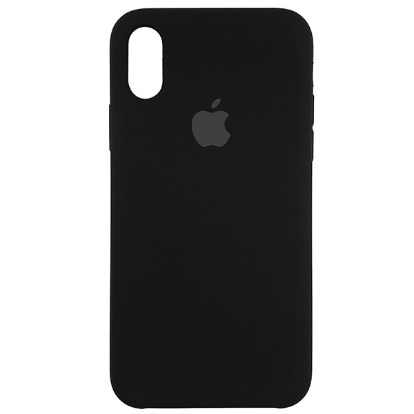 Чохол Copy Silicone Case iPhone X/XS Black (18) - 3