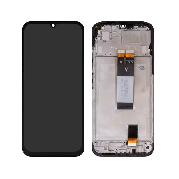 Дисплейний модуль для Xiaomi Poco C85, Redmi 15C 4G, з рамкою, Service Pack, Global Version, Black - 1