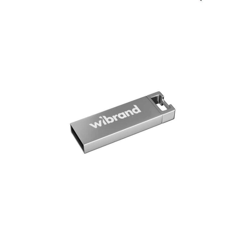 Флешка Wibrand Chameleon, USB 2.0, 4Gb, Silver - 1