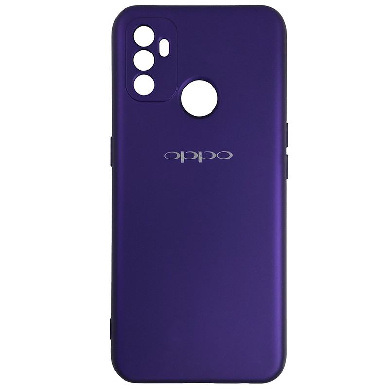 Чохол Silicone Case for Oppo A53 Purple (30) - 1