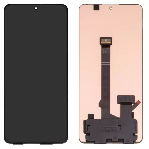 Дисплейний модуль для Xiaomi Poco F6, High Copy, OLED, Black - 1