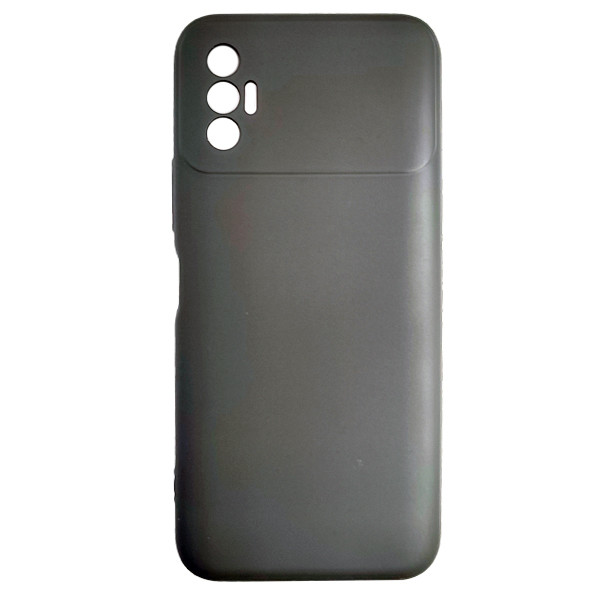 Чохол Silicone Case for TECNO Spark 8P (KG7n) Black - 1