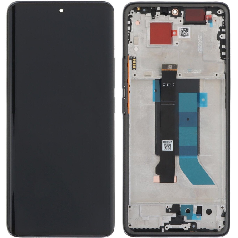 Дисплейний модуль для Xiaomi Redmi Note 14 Pro 4G, Original PRC, Black - 1