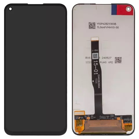 Дисплейний модуль для Huawei Nova 5i, P40 Lite, Service Pack, Black - 1