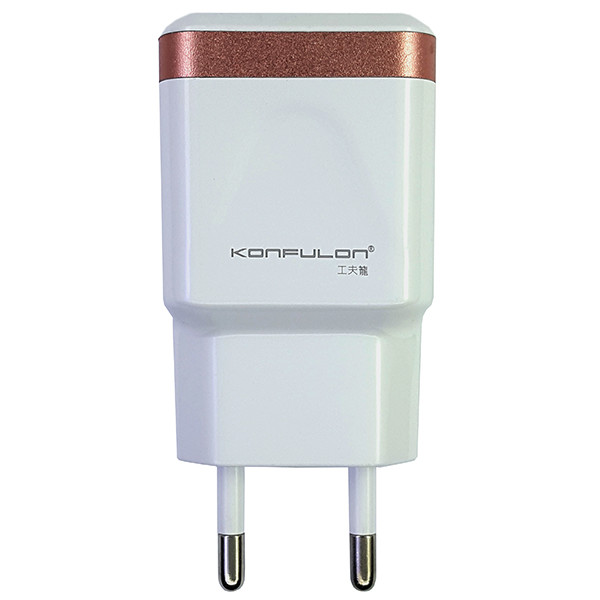 Зарядний пристрій Konfulon C31 + S02, 2xUSB, 2,1A Cable MicroUSB - 1