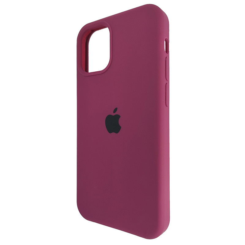 Чохол Copy Silicone Case iPhone 12 Mini Bordo (52) - 2