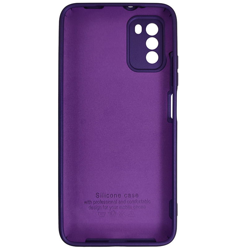 Чохол Silicone Case for Poco M3 Purple (30) - 3