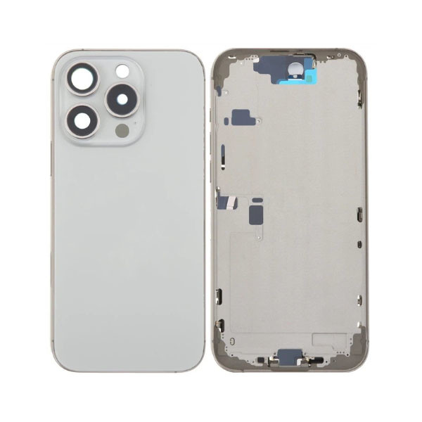 Корпус для iPhone 16 Pro, Original PRC, EU Version, Natural Titanium - 1