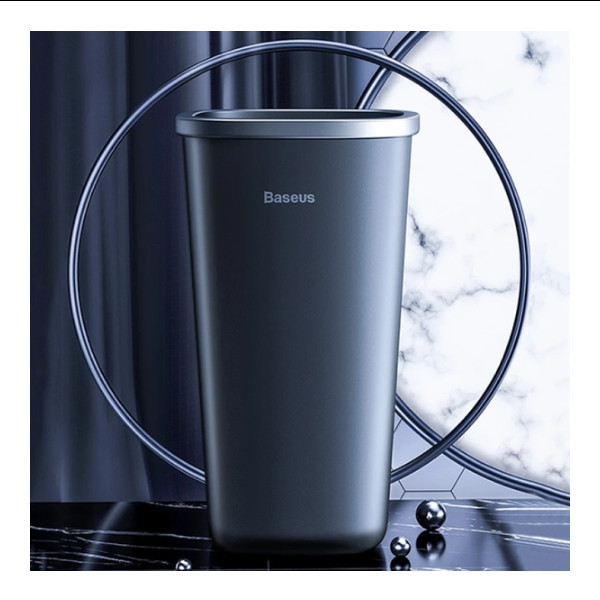 Автомобільний сміттєвий контейнер Baseus Dust-free Vehicle-mounted Trash Can Black - 6