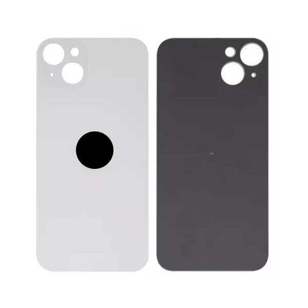 Задня кришка для iPhone 14 Plus, Big Hole, White - 1