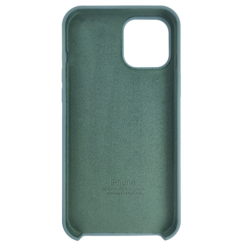 Чохол Copy Silicone Case iPhone 12 Pro Max Pine Green (61) - 3