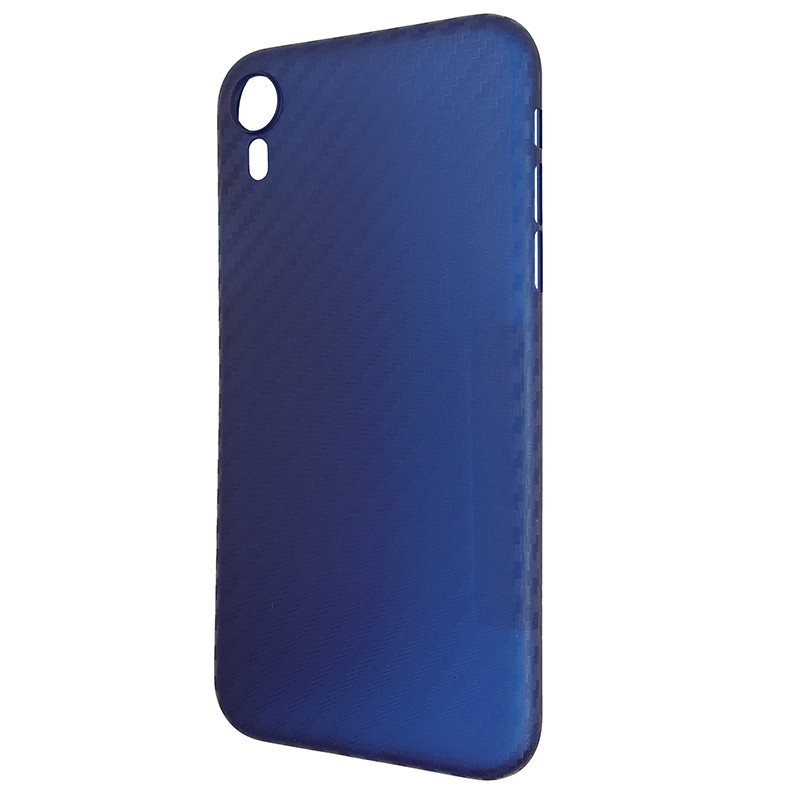 Чохол Anyland Carbon Ultra thin для Apple iPhone XR Blue - 2