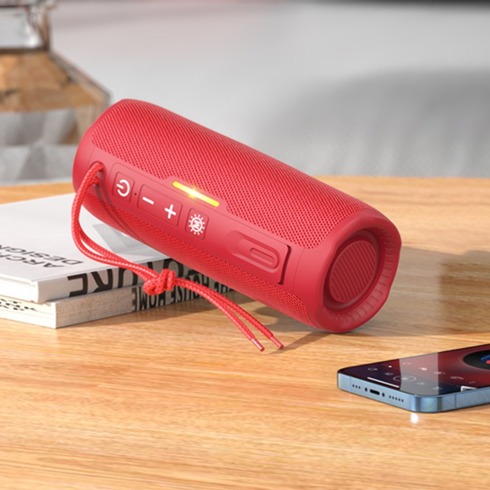 Безпровідна колонка Hoco HC16, Red - 5