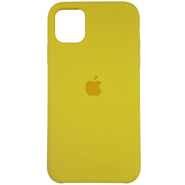 Чохол Copy Silicone Case iPhone 11 Yellow (4) - 3