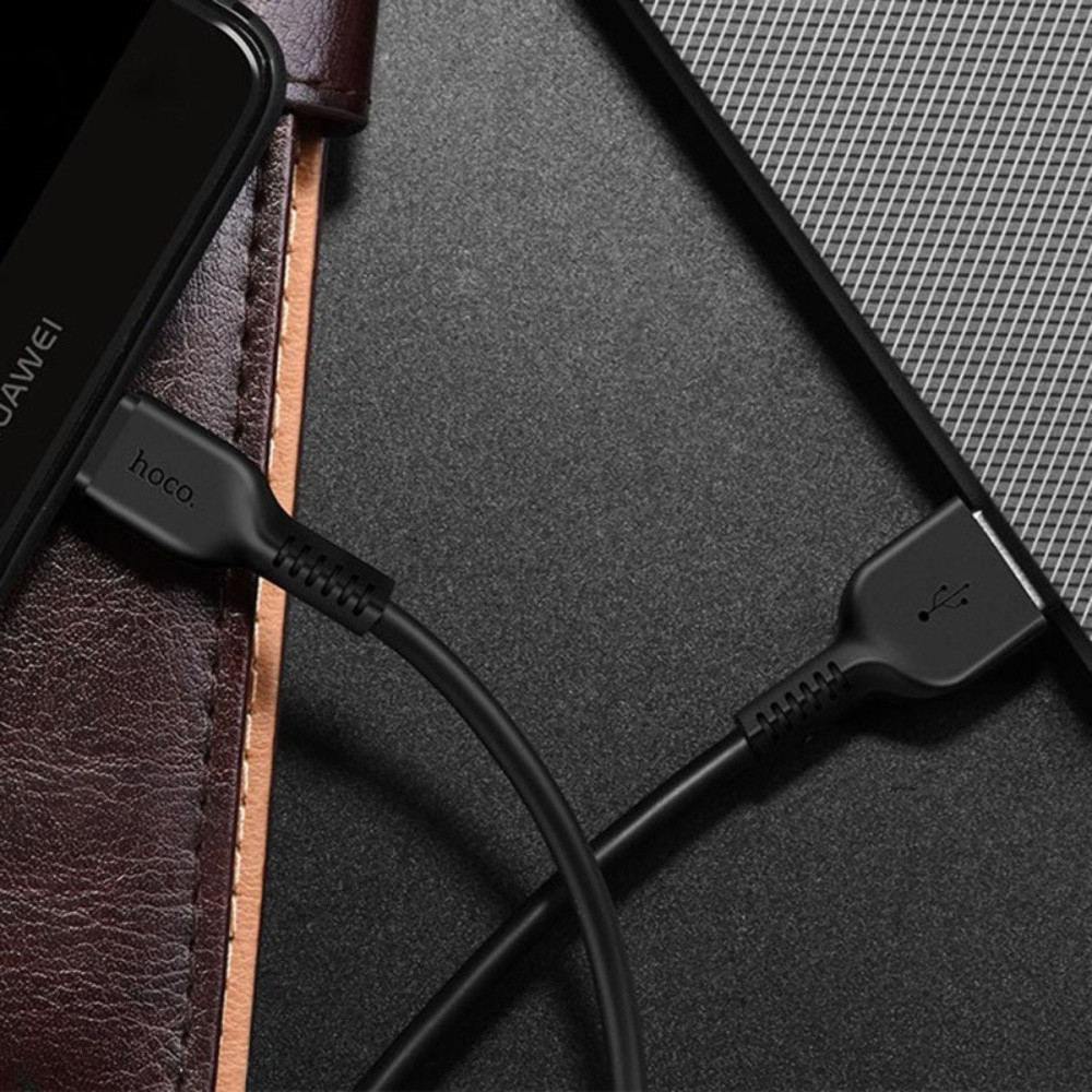 Кабель Hoco X20 Type-C 3m Black - 4