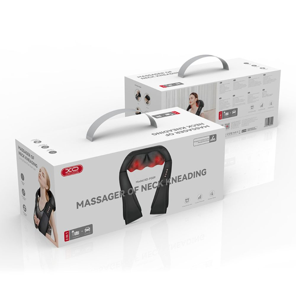 Масажер для шиї XO FG09, Black - 8