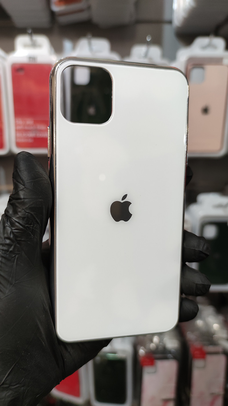 Чохол Glass Case для Apple iPhone 11 Pro White - 2