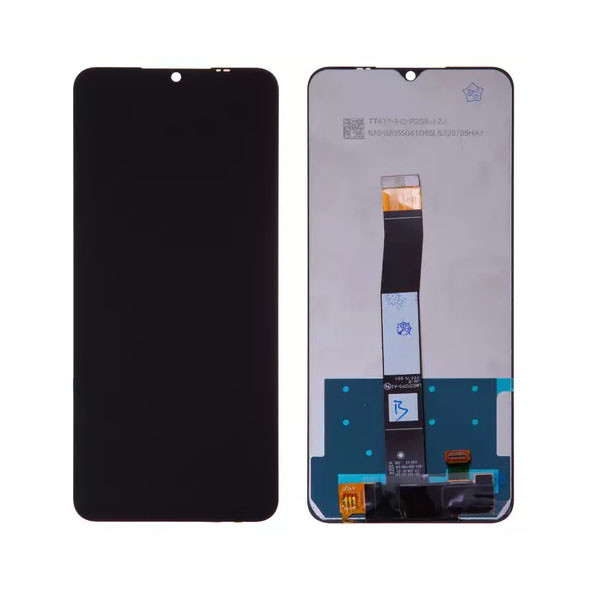 Дисплейний модуль для Xiaomi Poco C40, Redmi 10C, High Copy, Black - 1