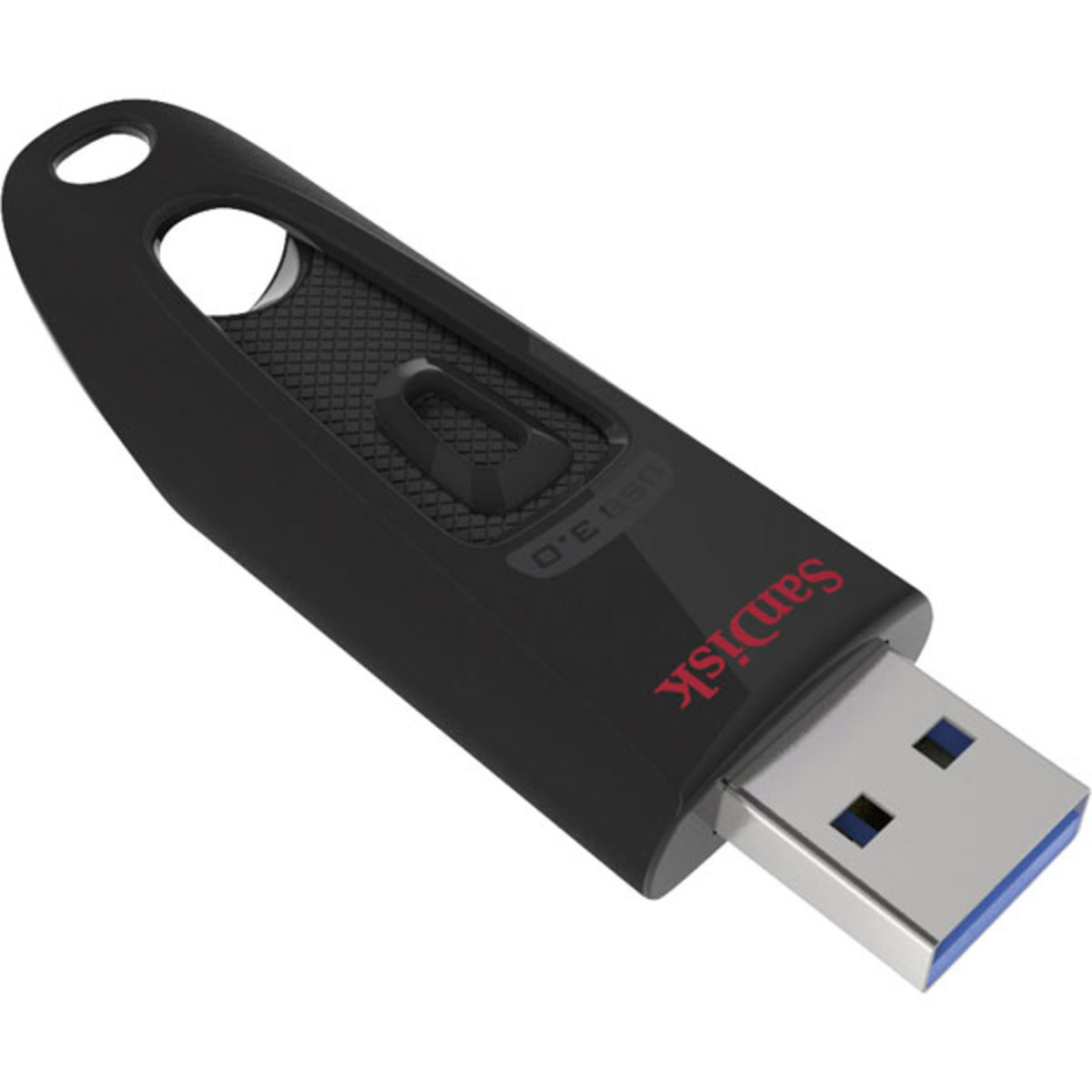 Flash SanDisk USB 3.0 Ultra 128Gb (130Mb/s) Black - 1