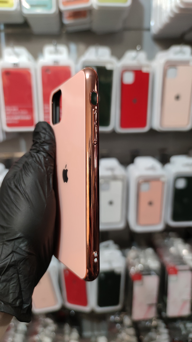 Чохол Glass Case для Apple iPhone 11 Pro Max Sand Pink - 3