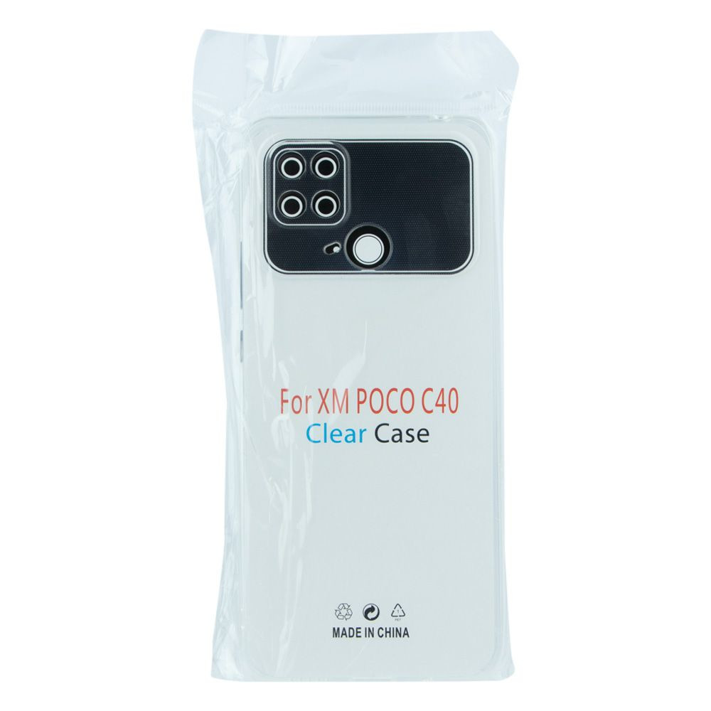 Чохол Virgin Silicone для POCO C40 4G Clear - 8