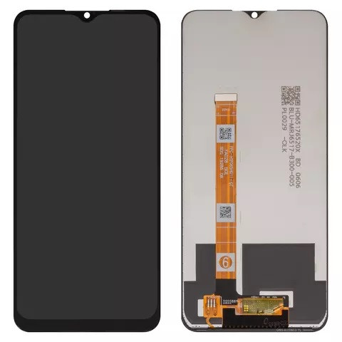 Дисплейний модуль для Oppo A31, Сopy, Black - 1