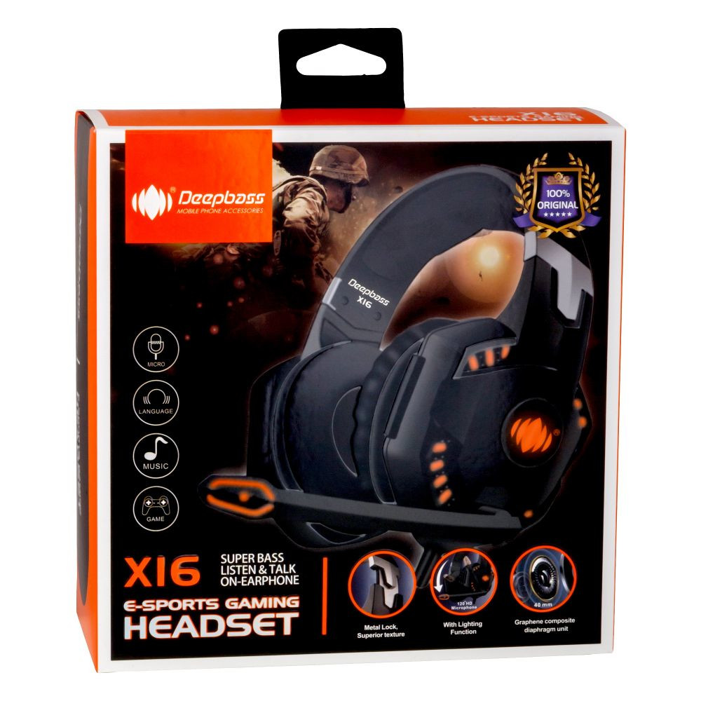 Гарнітура PC Deepbass X16 Black - 2