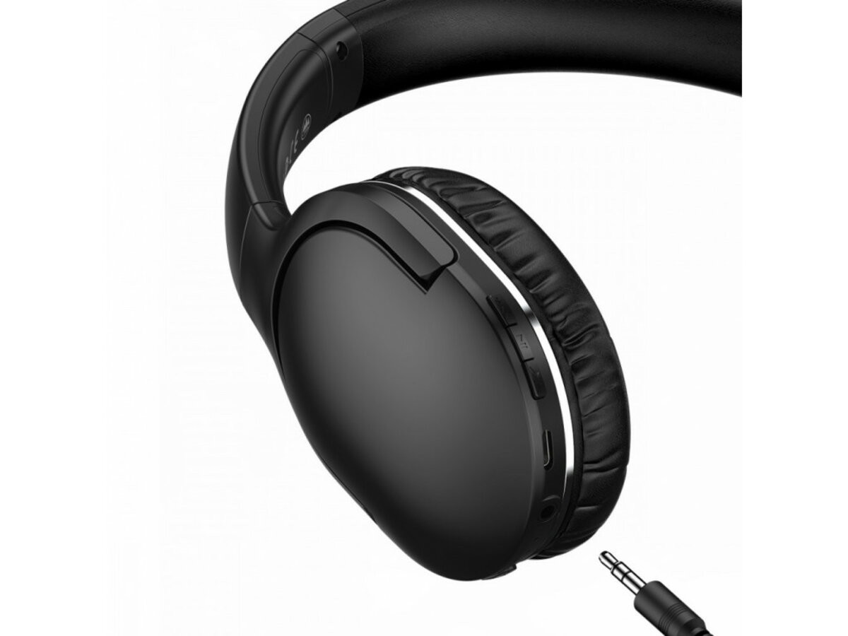 Безпровідна гарнітура Baseus Encok Wireless headphone D02 Pro (2022 Edition) Black - 3