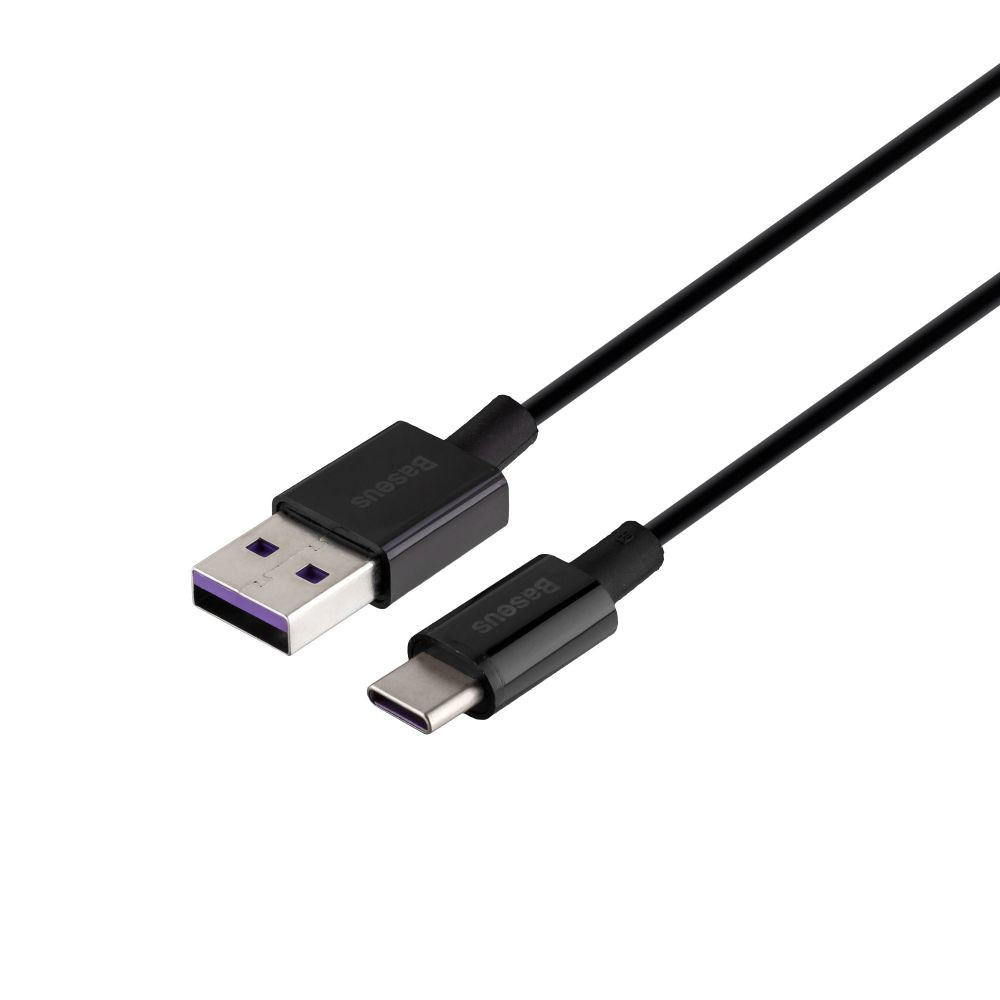 Кабель Baseus USB to Type-C 66W CATYS Black - 1