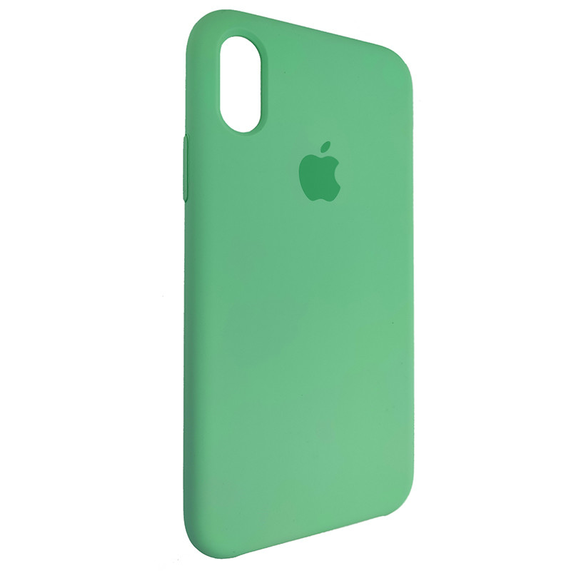 Чохол Copy Silicone Case iPhone X/XS Sea Green (50) - 1