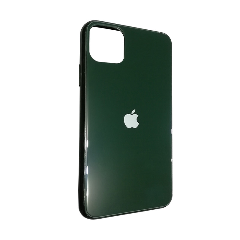 Чохол Glass Case для Apple iPhone 11 Dark Green - 1