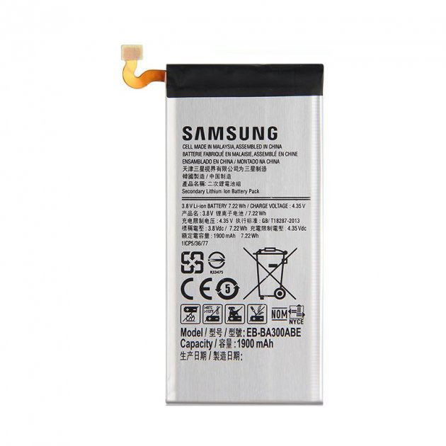 Акумулятор Original Samsung Galaxy A3 2015 A300 (EB-BA300ABE) (1900 mAh) - 1