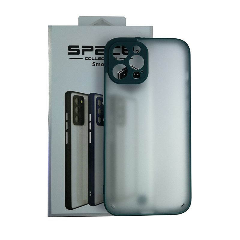 Чохол Space 2 Smoke Case for iPhone 12 Pro Max Green - 1