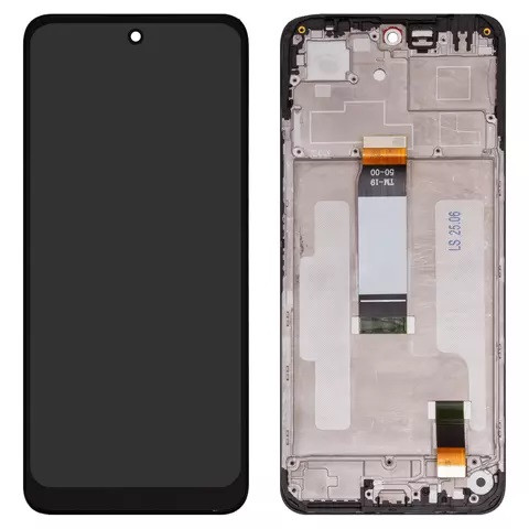 Дисплейний модуль для Xiaomi Redmi 13, з рамкою, High Copy, Black - 1
