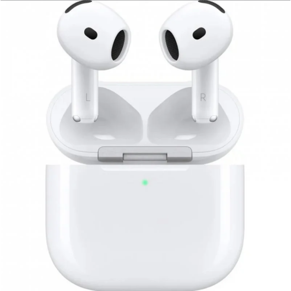 Безпровідна гарнітура Apple Airpods 4, чип Zhongke8922, White - 1