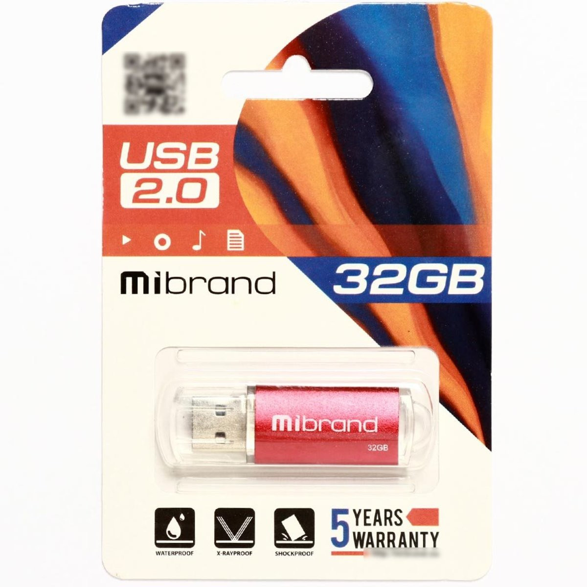 Флешка Mibrand USB 2.0 Cougar 32Gb Red - 2