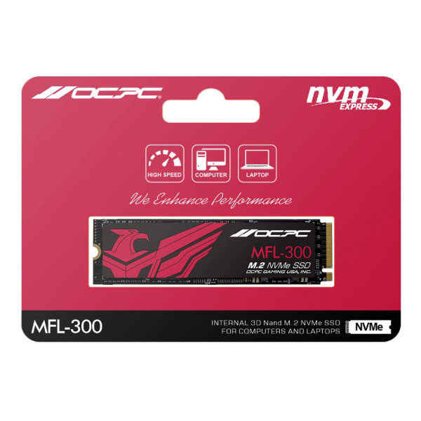SSD-накопичувач M.2 OCPC MFL-300, 1 TB, NVME PCIE 3.0 - 2