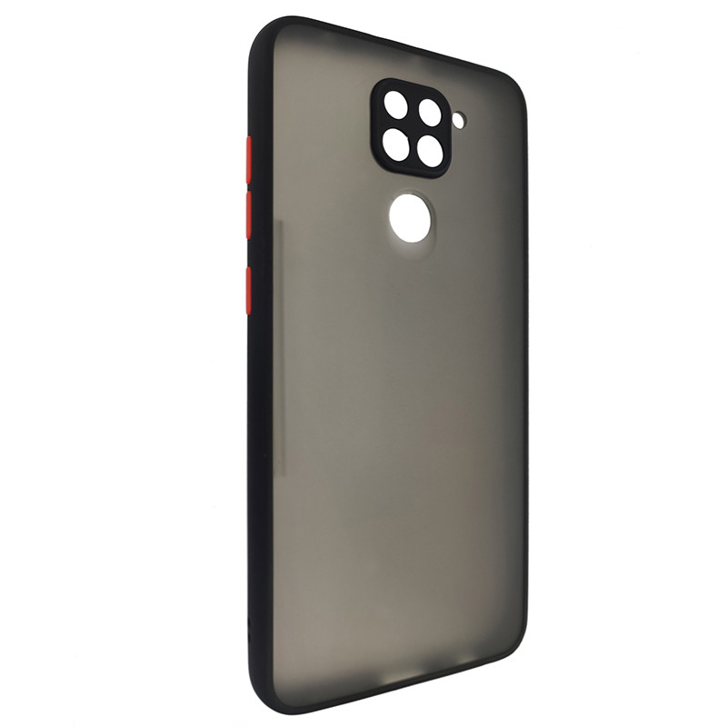 Чохол Totu Camera Protection для Xiaomi Redmi Note 9 Black - 1