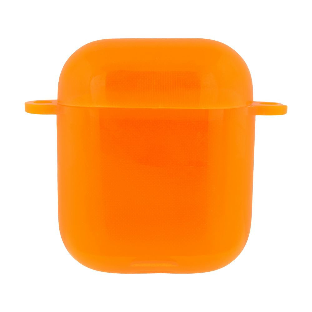 Silicone Case for AirPods Neon Color Orange - 1