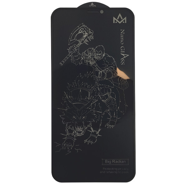 Захисне скло Heaven Privacy Ceramica для iPhone XR/11 (0,3 mm) Black - 1