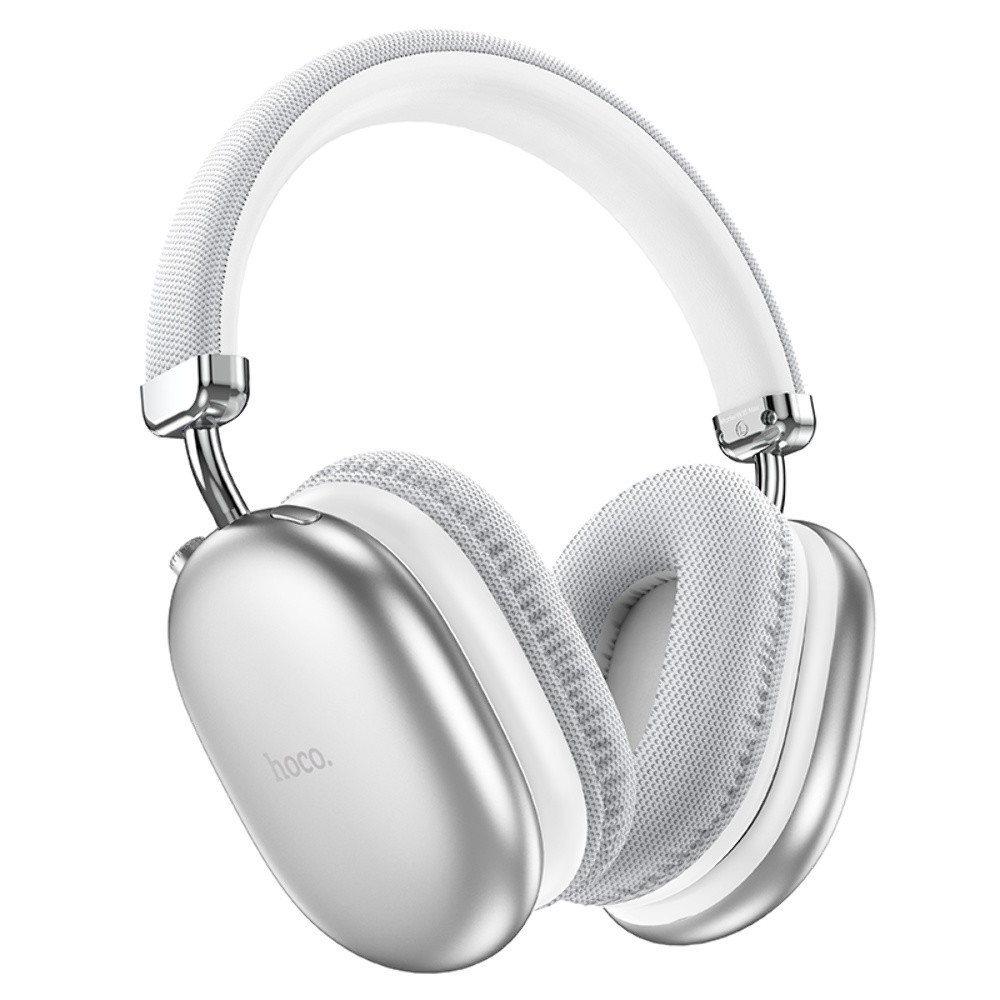 Безпровідна гарнітура Hoco W35 Max Joy, Silver - 1