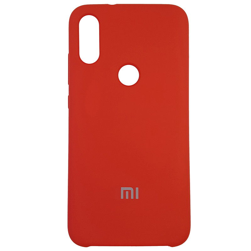 Чохол Silicone Case for Xiaomi Mi Play Red (14) - 1