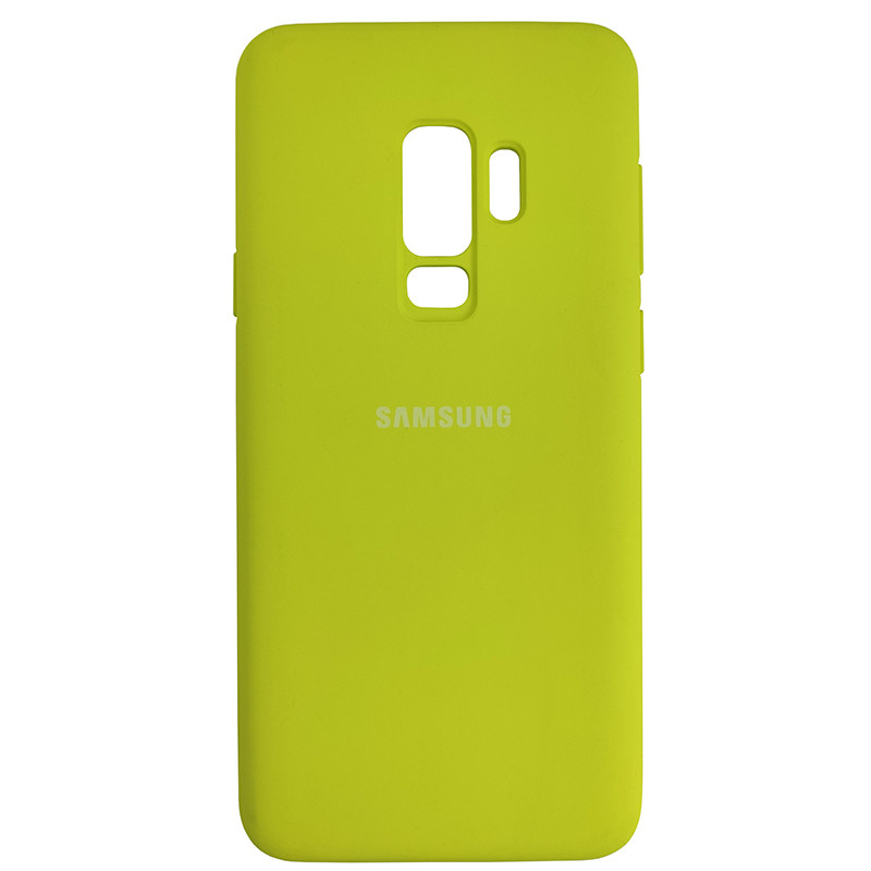 Чохол Silicone Case for Samsung S9 Plus Sun Yellow (43) - 1