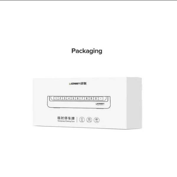 Паркувальна карта Ugreen LP178, Car Temporary Parking Card - 2