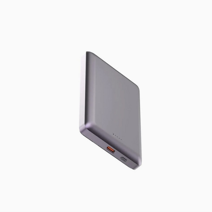 Універсальна мобільна батарея Aspor A382 Magnetic Wireless 10000mAh (Type-C/20W), purple - 3